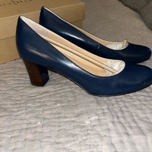 Cole Haan Low Blazer Blue Pump Size 8B NEW